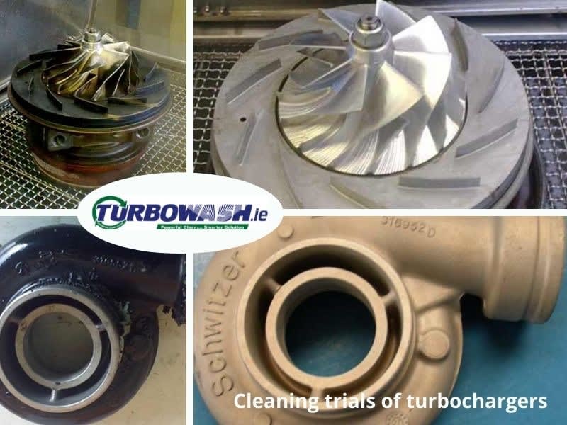 cleaning trials of turbochargers