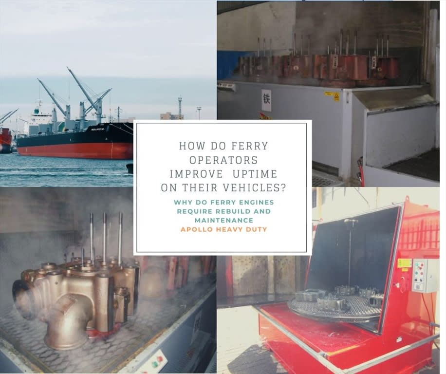 Why do commercial vessel engines require maintenance and rebuild