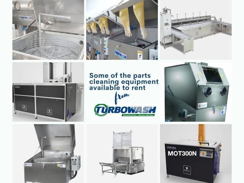 some of the parts cleaning equipment available to rent 2