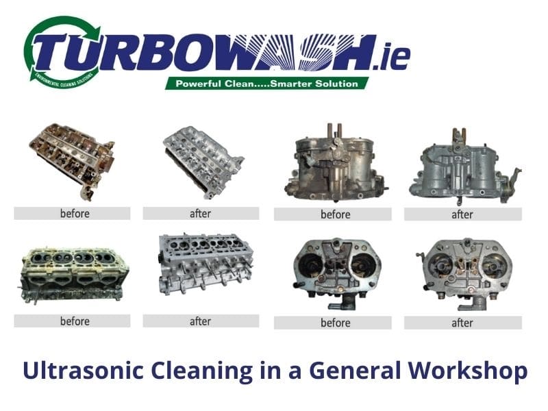 ultrasonic cleaning in a general workshop