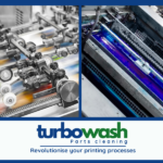Printing process with Ultrasonic Cleaning