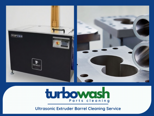 Ultrasonic Extruder Barrel Cleaning Service