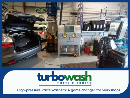 High Pressure Parts Washers: A game changer for workshops