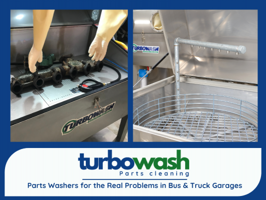Parts Washers for Real Problems in Bus & Truck Garages