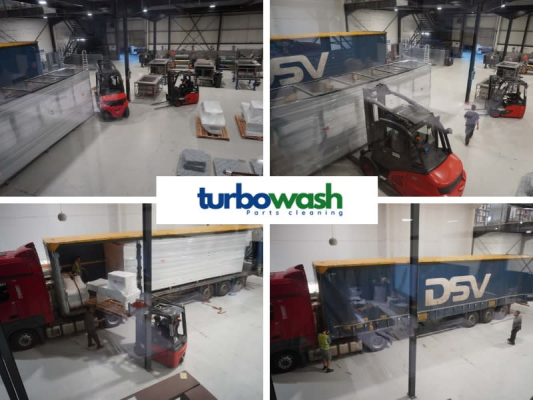 Four stage ultrasonic machine on its way