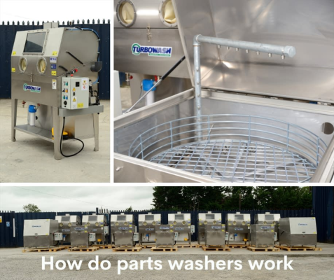 How do parts washers work?