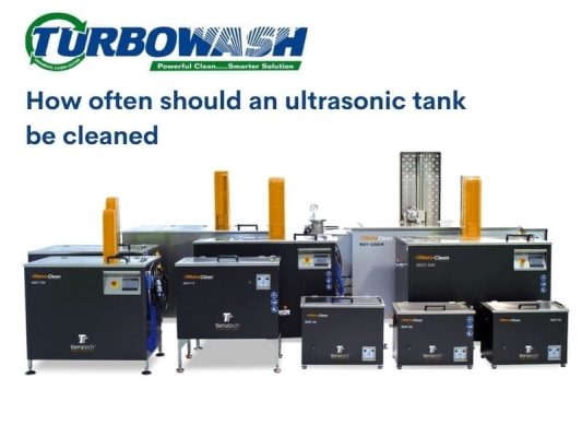 How often should an ultrasonic tank be cleaned