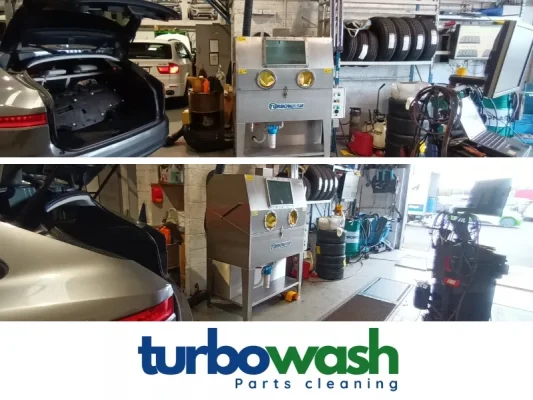 Installation HP30 Parts Washer