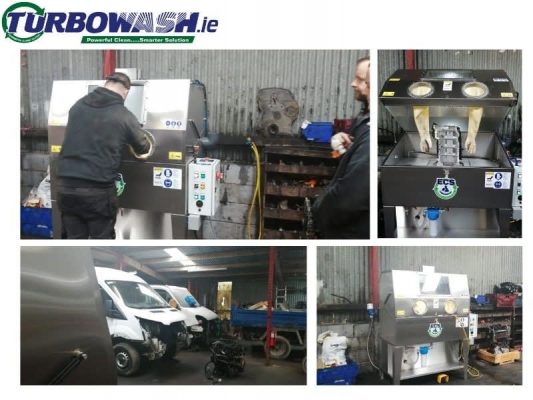 High Pressure Parts Washer Install