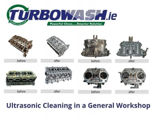 Ultrasonic Cleaning in a General Repair Workshop