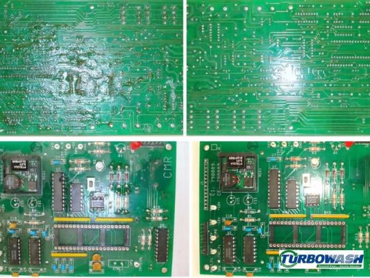 Ultrasonic cleaning in the Electronics Industry